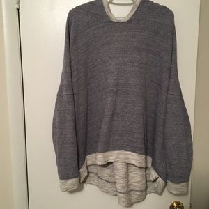 💥Grey & Cream oversized Hoodie💥